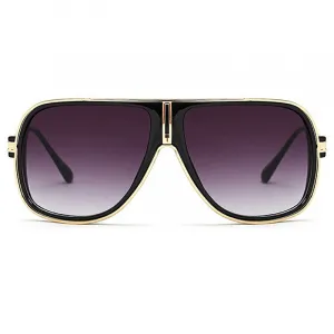 NEOGO Calvin 4 slnečné okuliare, Glossy Black Gold / Gray (GNE010C04)