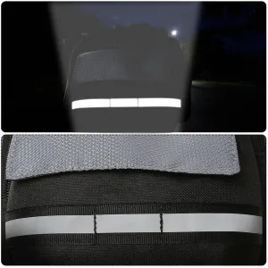 MG Bicycle Pannier cyklistická taška na bicykel 13L, čierna (WBB1BK)