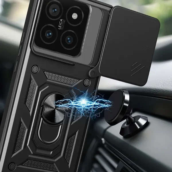 Tech-Protect Camshield Pro kryt na Xiaomi 14T, čierny