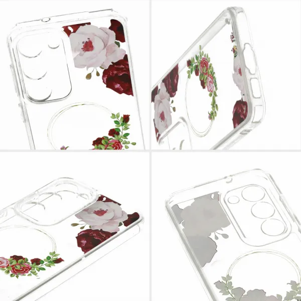 MG Flower kryt na Samsung Galaxy A33 5G, red flower