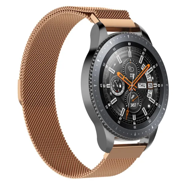 BStrap Milanese remienok na Samsung Gear S3, rose gold (SSG010C04)
