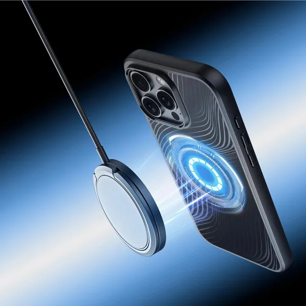 Dux Ducis Aimo MagSafe kryt na iPhone 16 Pro Max, čierny