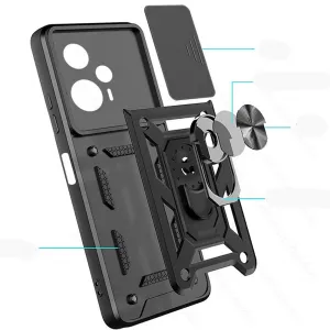Tech-Protect Camshield kryt na Xiaomi Poco F5, čierny
