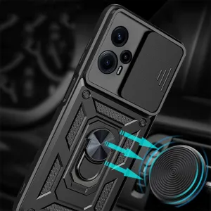 Tech-Protect Camshield kryt na Xiaomi Poco F5, čierny