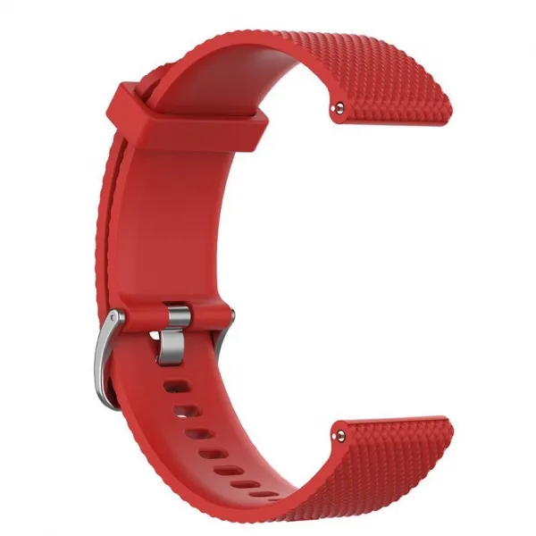 BStrap Silicone Land remienok na Garmin Vivoactive 3, red (SGA005C02)