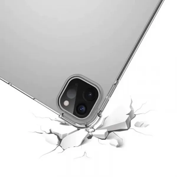 MG Ultra Clear Antishock silikónový kryt na iPad Pro 12.9'' 2018 / 2019 / 2020, priesvitný (HUR99506)