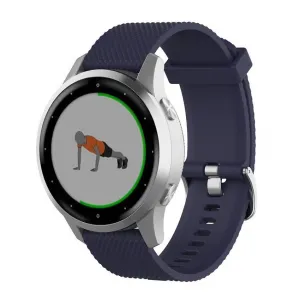 BStrap Silicone Land remienok na Garmin Vivoactive 3, dark blue (SGA005C04)