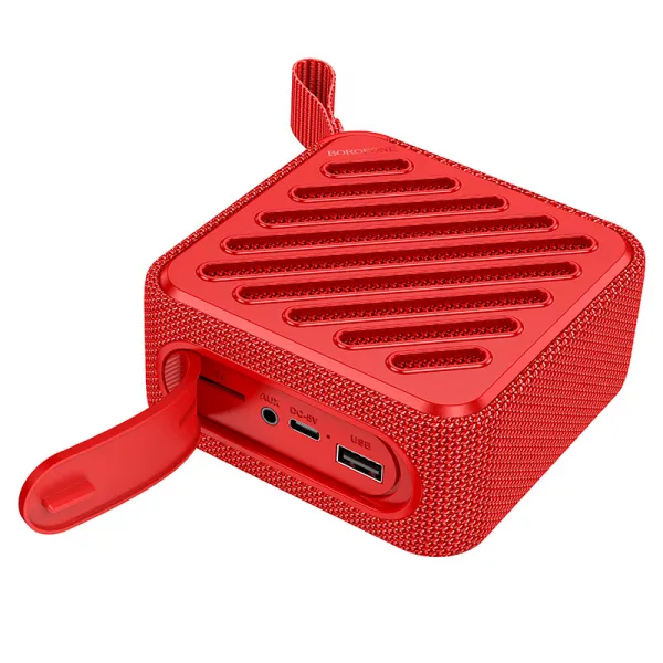 Borofone BP16 bluetooth bezdrôtový reproduktor, červený