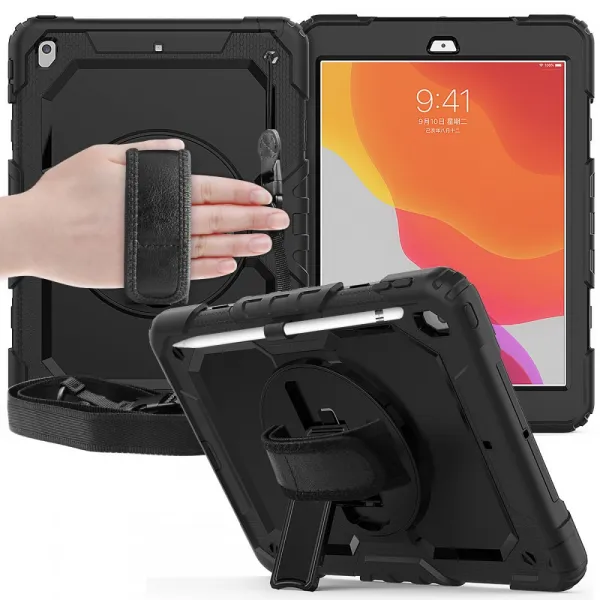 Tech-Protect Solid 360 kryt na iPad 10.2'' 2019 / 2020 / 2021, čierny