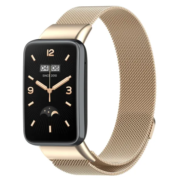 BStrap Milanese remienok na Xiaomi Mi Band 7 Pro, gold