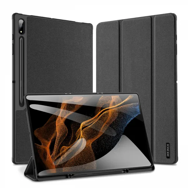 Dux Ducis Domo puzdro na tablet Samsung Galaxy Tab S8 Ultra, čierne (DUX042588)