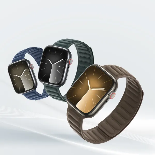 Dux Ducis Magnetic Strap remienok na Apple Watch 38/40/41mm, dark gray