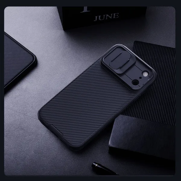Nillkin CamShield Pro, iPhone 17 Pro Max, čierny