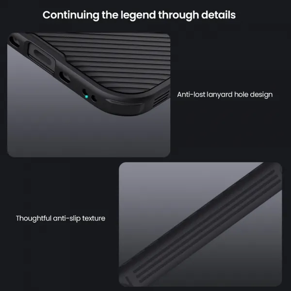 Nillkin Camshield Pro Magnetic, iPhone Air, čierny
