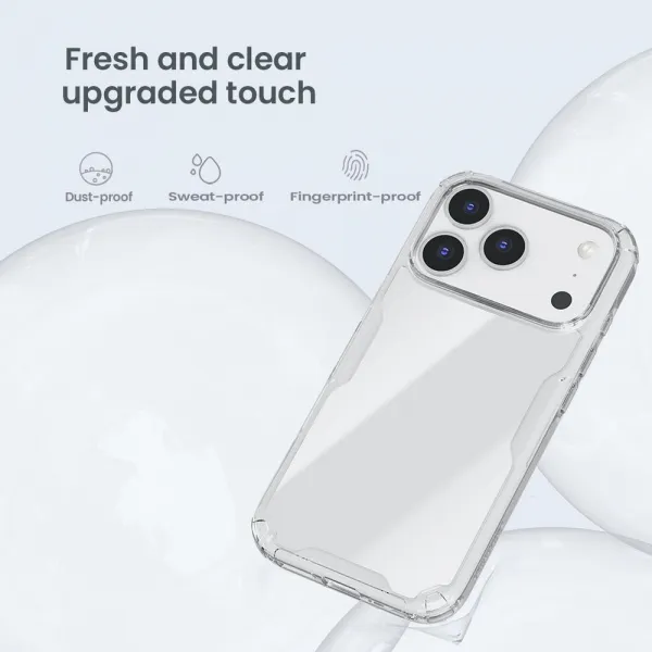 Nillkin Nature TPU PRO Kryt pro Apple iPhone 17 Pro Transparent