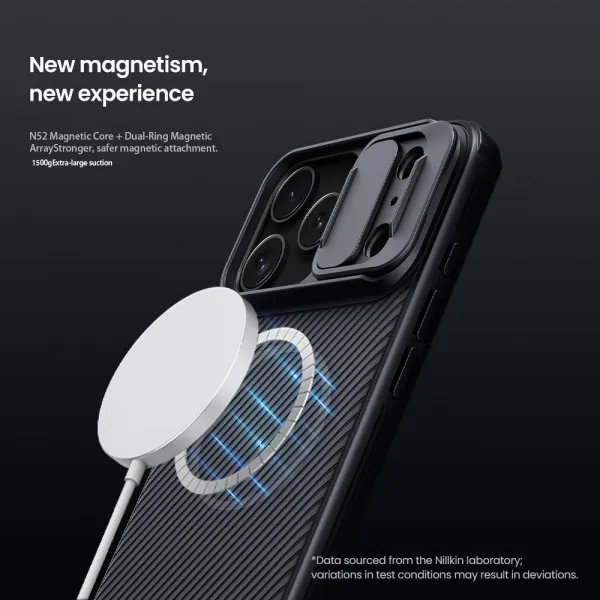 NILLKIN CAMSHIELD PRO MAGSAFE Kryt pre Apple iPhone 17 Pro Max čierny