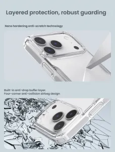 Nillkin Nature TPU PRO Kryt pro Apple iPhone 17 Pro Transparent
