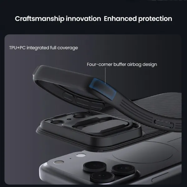 NILLKIN CAMSHIELD PRO MAGSAFE Kryt pre Apple iPhone 17 Pro Max čierny