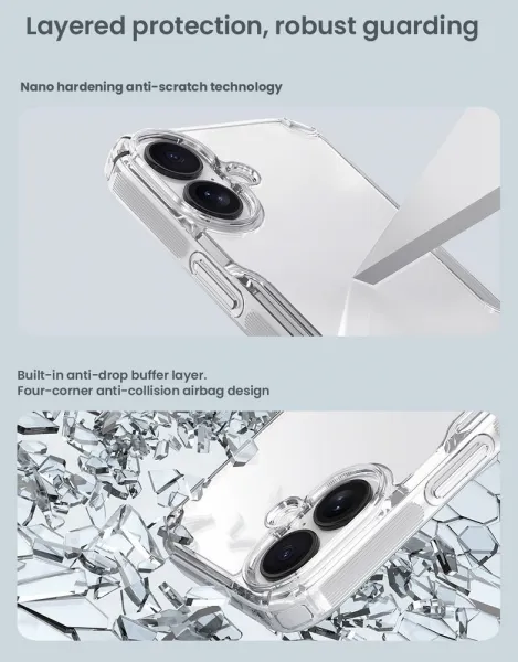 Nillkin Nature TPU PRO Kryt pro Apple iPhone 17 Transparent