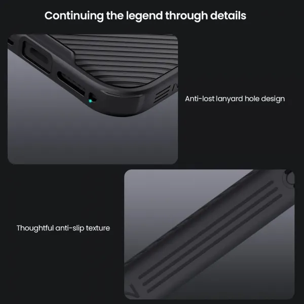 NILLKIN CAMSHIELD PRO MAGSAFE Kryt pre Apple iPhone 17 Pro čierny