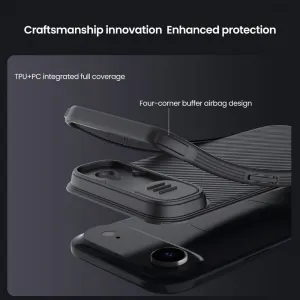 Nillkin CamShield Pro, iPhone Air, čierne