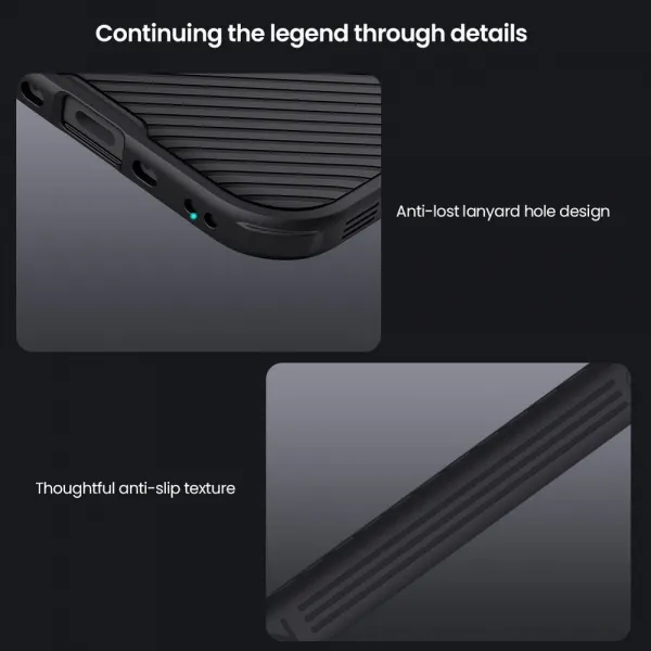 Nillkin CamShield Pro, iPhone Air, čierne
