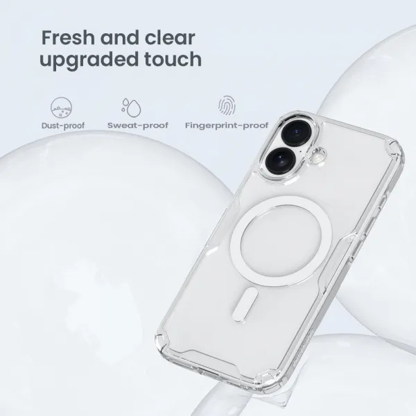 Nillkin Nature TPU PRO Magnetic kryt, iPhone 17, priehľadný