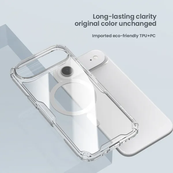 Nillkin Nature TPU PRO Magnetic kryt, iPhone Air, priesvitný