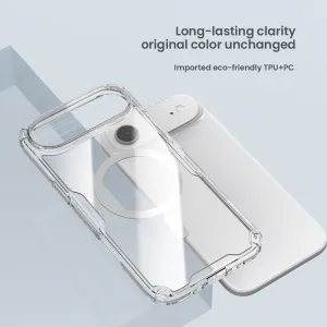 Nillkin Nature TPU PRO Magnetic kryt, iPhone Air, priesvitný