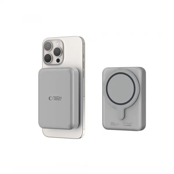 Tech-Protect PB11 MagSafe Powerbank 10000mAh 15W, titanium