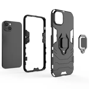 MG Ring Armor kryt na iPhone 14 Plus, čierny