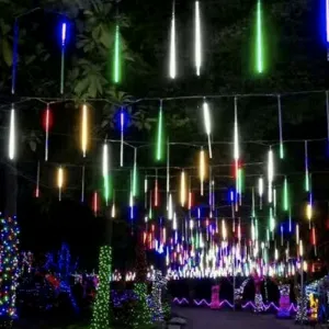Vianočná súprava LED CENCÚĽ VC288/F 288LED 3,5x0,5m 8 cencúľov farebná IP44