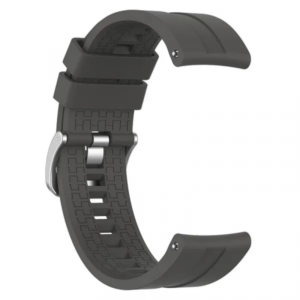 BStrap Silicone Cube remienok na Huawei Watch 3 / 3 Pro, dark gray (SHU004C0211)