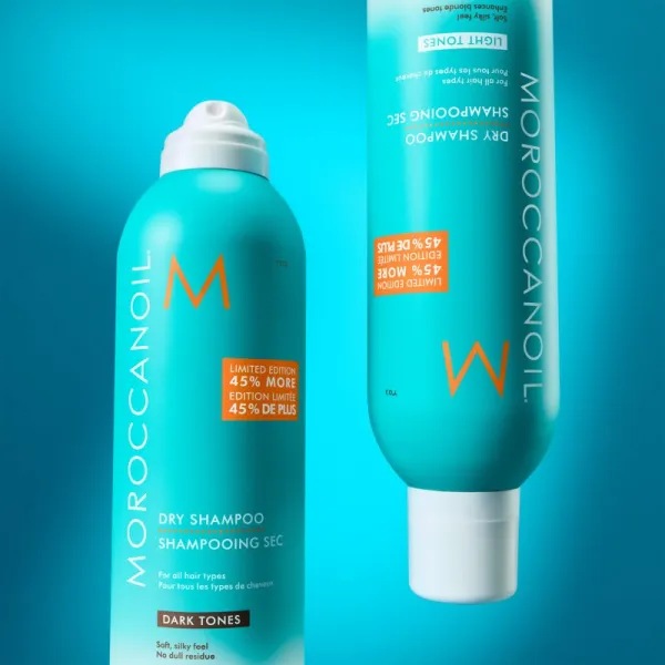 Moroccanoil Dry suchý šampón pre tmavé vlasy 323 ml