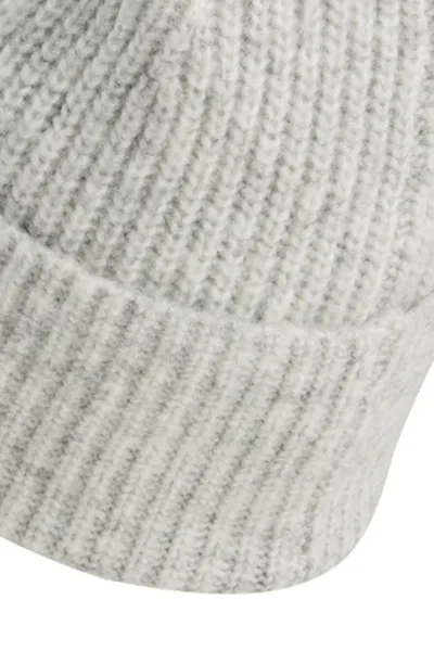 Čapica Camel Active Chunky Beanie Grey Melange Check