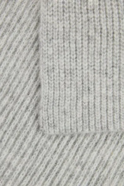 Šál Camel Active Knitted Scarf Grey Melange Check