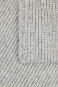 Šál Camel Active Knitted Scarf Grey Melange Check