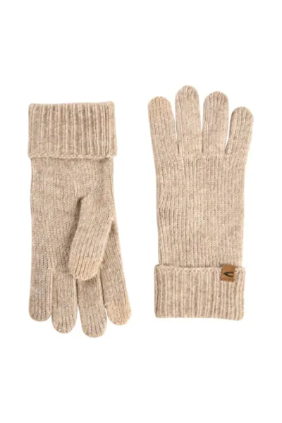 Rukavice Camel Active Knitted Gloves Caramell
