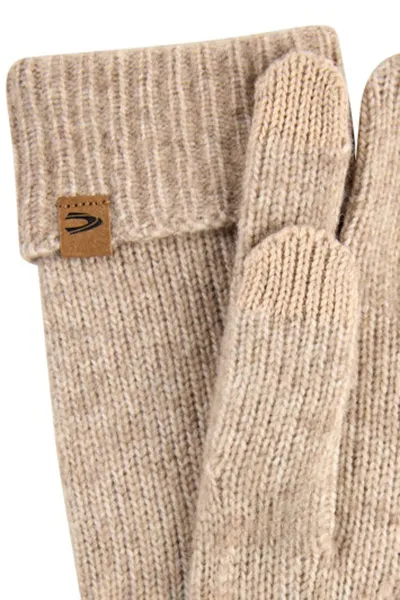 Rukavice Camel Active Knitted Gloves Caramell