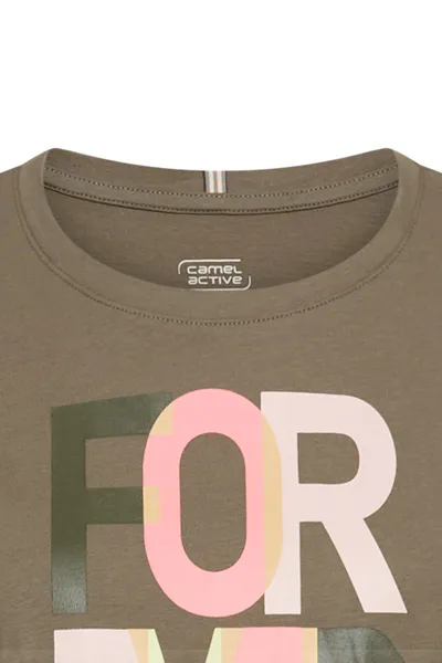 Tričko Camel Active T-Shirt Beige