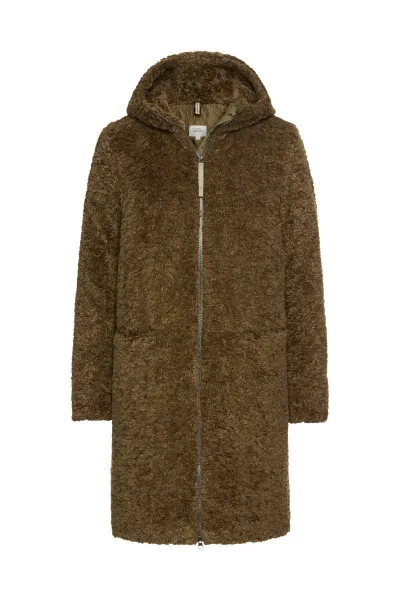 Kabát Camel Active Coat Dark Khaki
