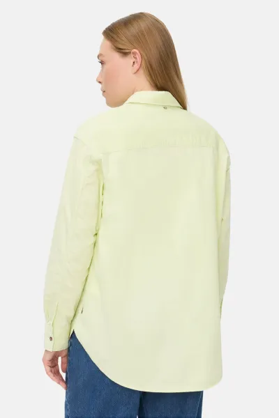 Košeľa Camel Active Blouse Lime Green Check