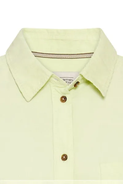Košeľa Camel Active Blouse Lime Green Check