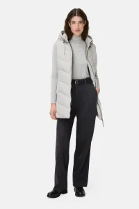 Vesta Camel Active Vest Grey Melange Check