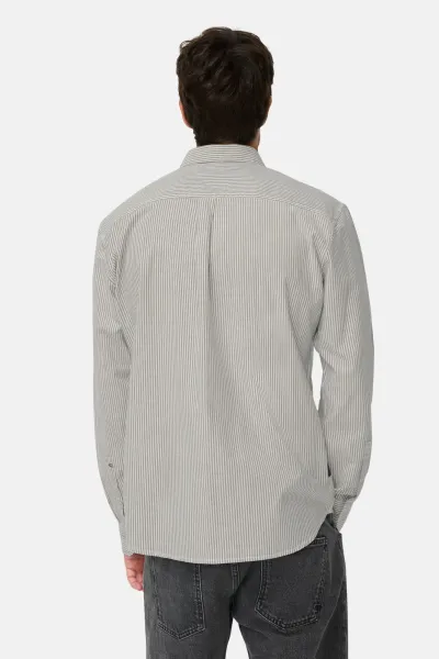 Košeľa Camel Active Longsleeve Shirt Asphalt