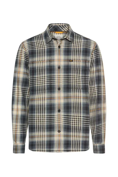 Košeľa Camel Active Longsleeve Shirt Asphalt