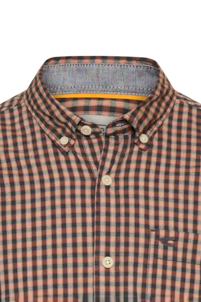 Košeľa Camel Active Longsleeve Shirt Cinnamon