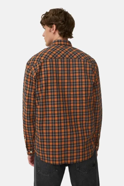 Košeľa Camel Active Longsleeve Shirt Cinnamon