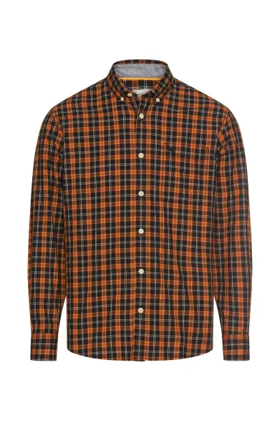 Košeľa Camel Active Longsleeve Shirt Cinnamon