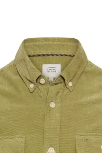 Košeľa Camel Active Longsleeve Shirt Mosstone